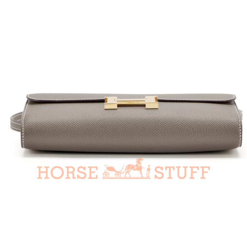 Hermès Constance To Go Wallet Etoupe Epsom GHW