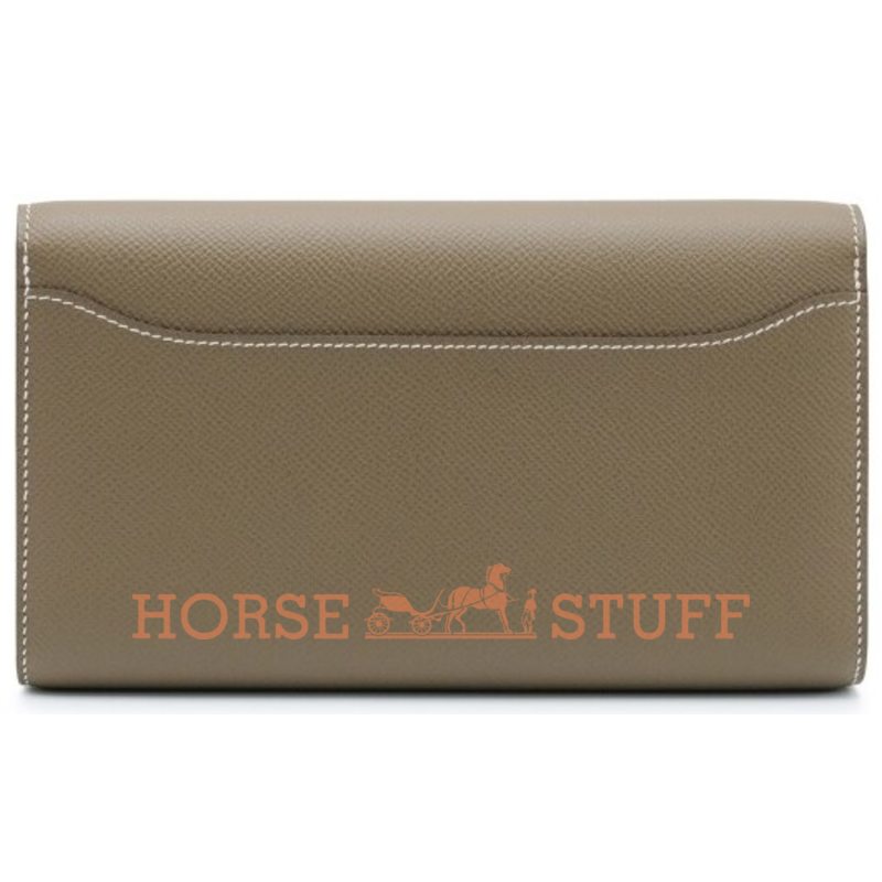 Hermès Constance To Go Wallet Etoupe Epsom PHW