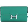 Hermès Constance To Go Wallet Vert Jade Epsom PHW