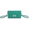 Hermès Constance To Go Wallet Vert Jade Epsom PHW