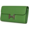 Hermès Constance To Go Wallet Vert Yucca Epsom PHW