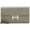 Hermès Constance To Go Wallet Gris Meyer Evercolor PHW