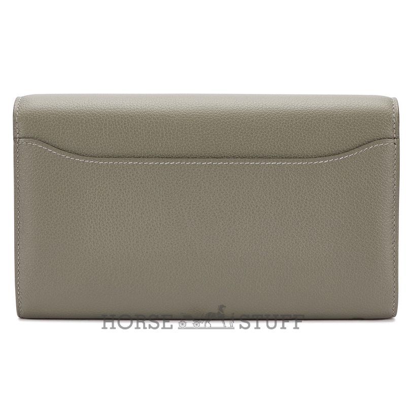 Hermès Constance To Go Wallet Gris Meyer Evercolor PHW