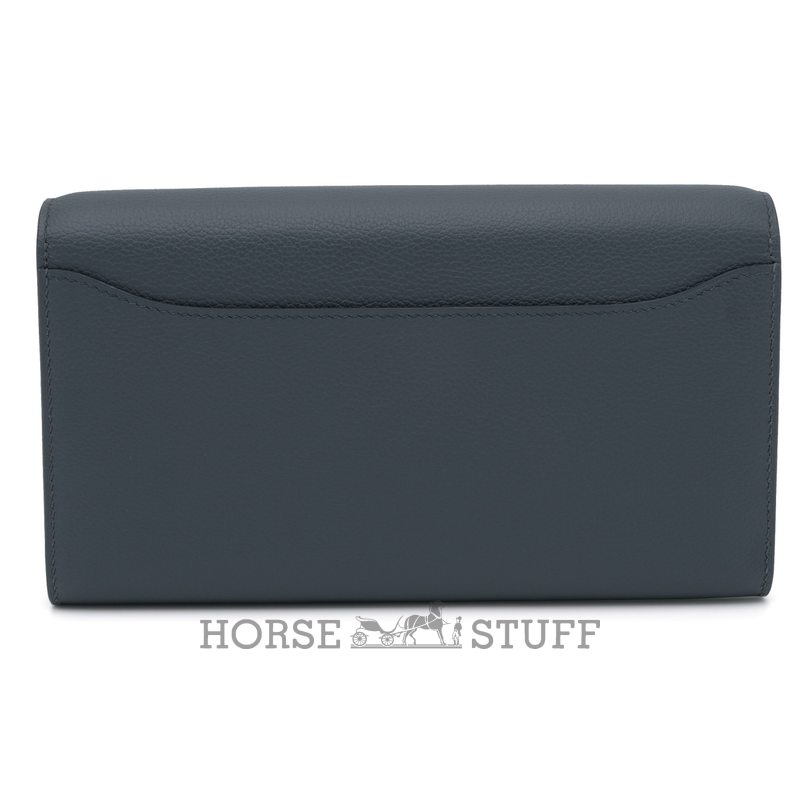 Hermès Constance To Go Wallet Gris Mistyr Evercolor PHW