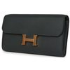 Hermès Constance To Go Wallet Vert Mangrove Evercolor GHW
