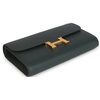 Hermès Constance To Go Wallet Vert Mangrove Evercolor GHW