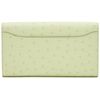 Hermès Constance To Go Wallet Vert Criquet Ostrich GHW