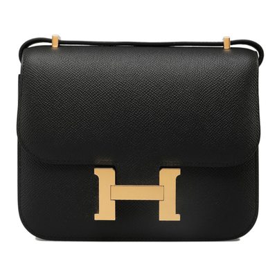 Hermès Constance 18 Black Epsom GHW