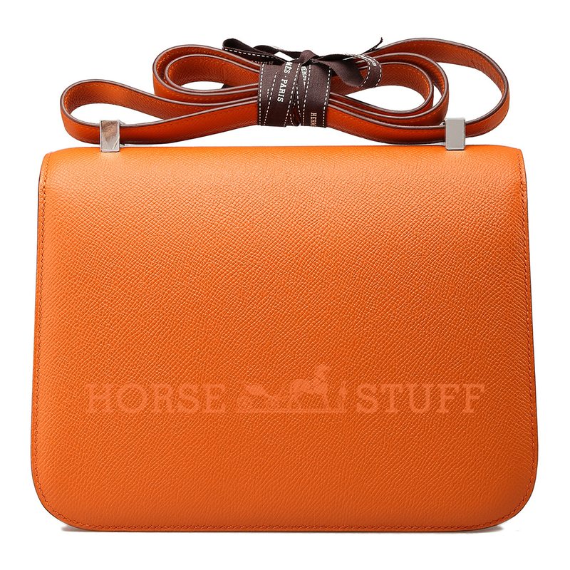 Hermès Constance 24 Orange Epsom PHW