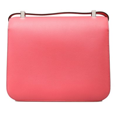 Hermès Constance 24 Rose Azalee Evercolor PHW