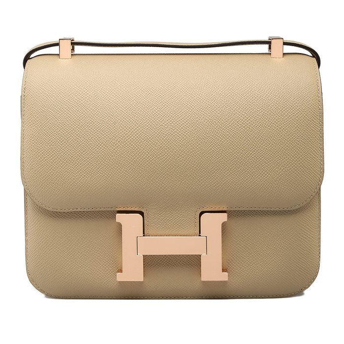 Hermes Constance 24cm Beton Evercolor RGHW