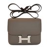 Hermès Constance 18 Gris Etain Epsom PHW