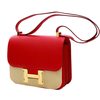 Hermès Constance 24 Rouge Casaque Epsom GHW