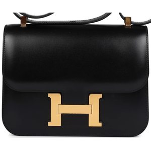 Hermès Constance 1-24 Black Box Calf GHW