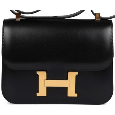 Hermès Constance 1-24 Black Box Calf GHW