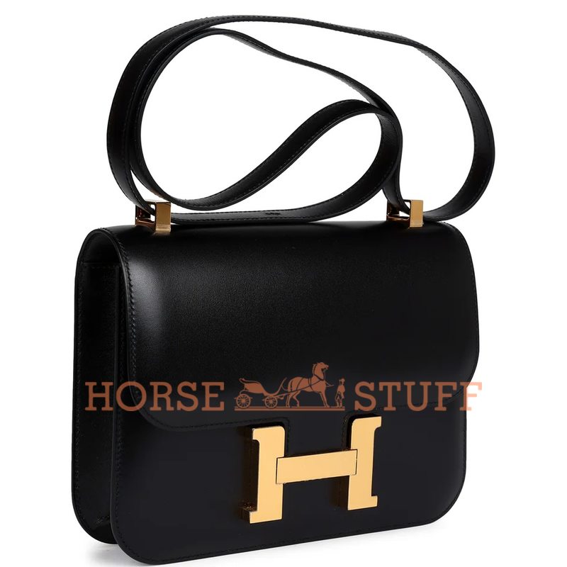 Hermès Constance 1-24 Black Box Calf GHW