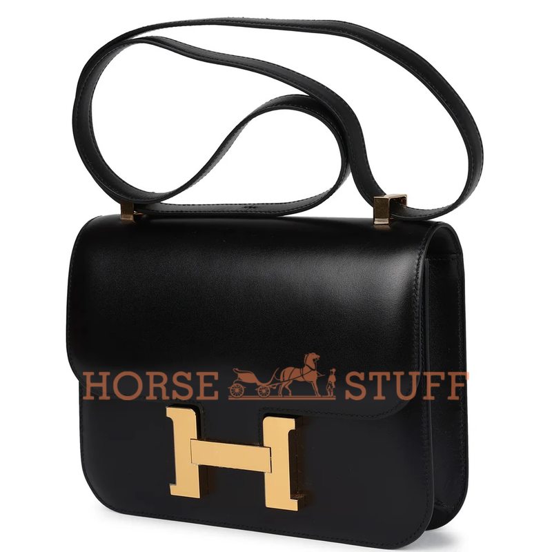 Hermès Constance 1-24 Black Box Calf GHW