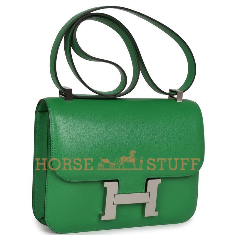 Hermès Constance 1-24 Bambou Chevre Chamkila PHW