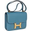 Hermès Constance 1-24 Blue Jean Epsom GHW