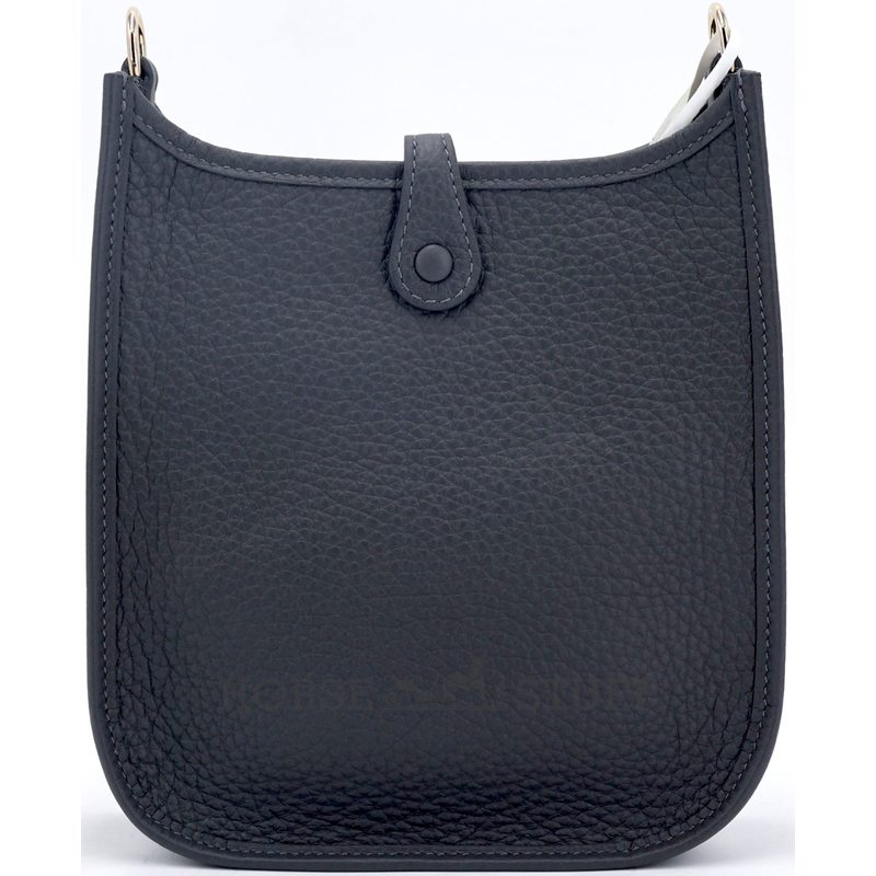 Hermès Evelyne Mini II TPM 16 Ardoise Clemence Permabrass