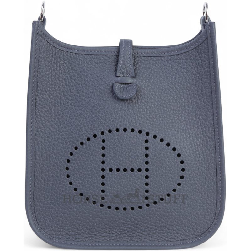 Hermès Evelyne Mini II TPM 16 Ardoise Clemence PHW