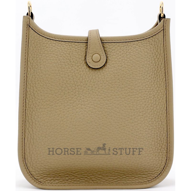 Hermès Evelyne Mini II TPM 16 Beige Marfa Clemence GHW