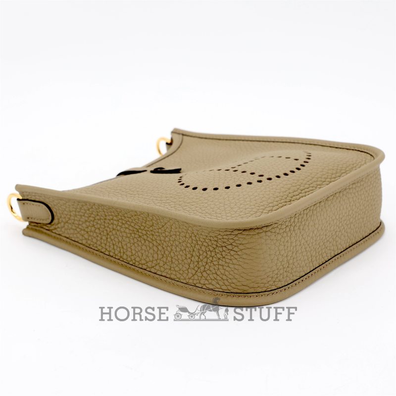 Hermès Evelyne Mini II TPM 16 Beige Marfa Clemence GHW