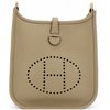 Hermès Evelyne Mini II TPM 16 Beige Marfa Clemence GHW