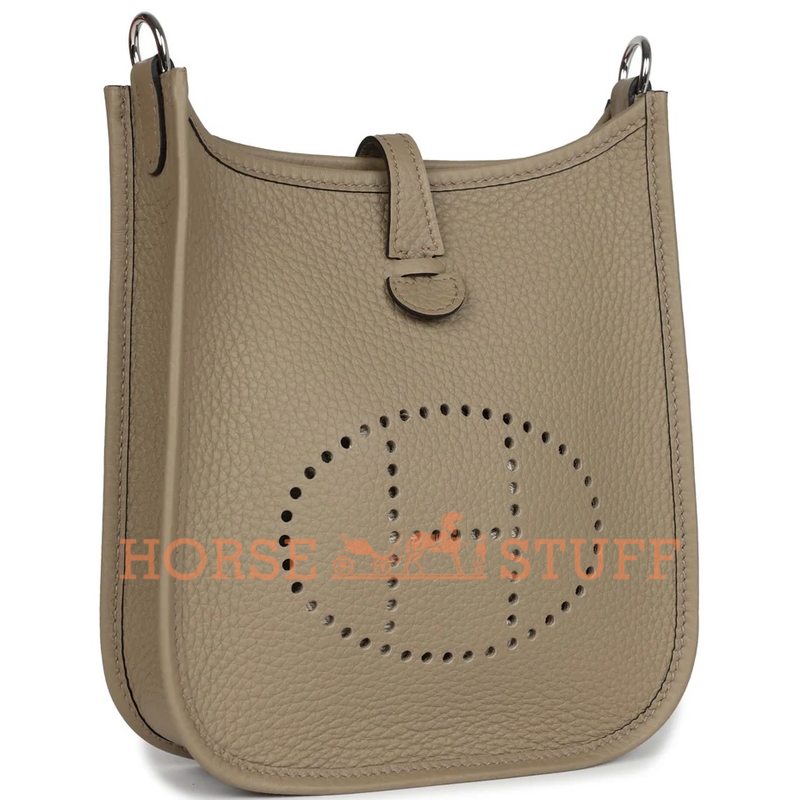 Hermès Evelyne Mini II TPM 16 Beige Marfa Clemence PHW