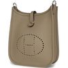 Hermès Evelyne Mini II TPM 16 Beige Marfa Clemence PHW