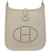 Hermès Evelyne Mini II TPM 16 Beton Clemence PHW