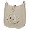 Hermès Evelyne Mini II TPM 16 Beton Clemence PHW