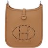 Hermès Evelyne Mini II TPM 16 Biscuit Clemence PHW