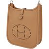 Hermès Evelyne Mini II TPM 16 Biscuit Clemence PHW