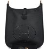 Hermès Evelyne Mini II TPM 16 Black Clemence GHW