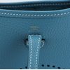 Hermès Evelyne Mini II TPM 16 Blue Jean Clemence GHW