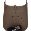 Hermès Evelyne Mini II TPM 16 Etoupe Clemence PHW