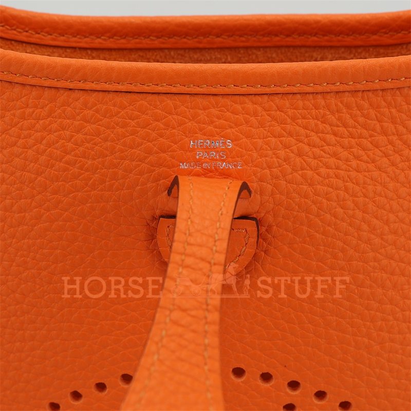 Hermès Evelyne Mini II TPM 16 Feu Clemence PHW