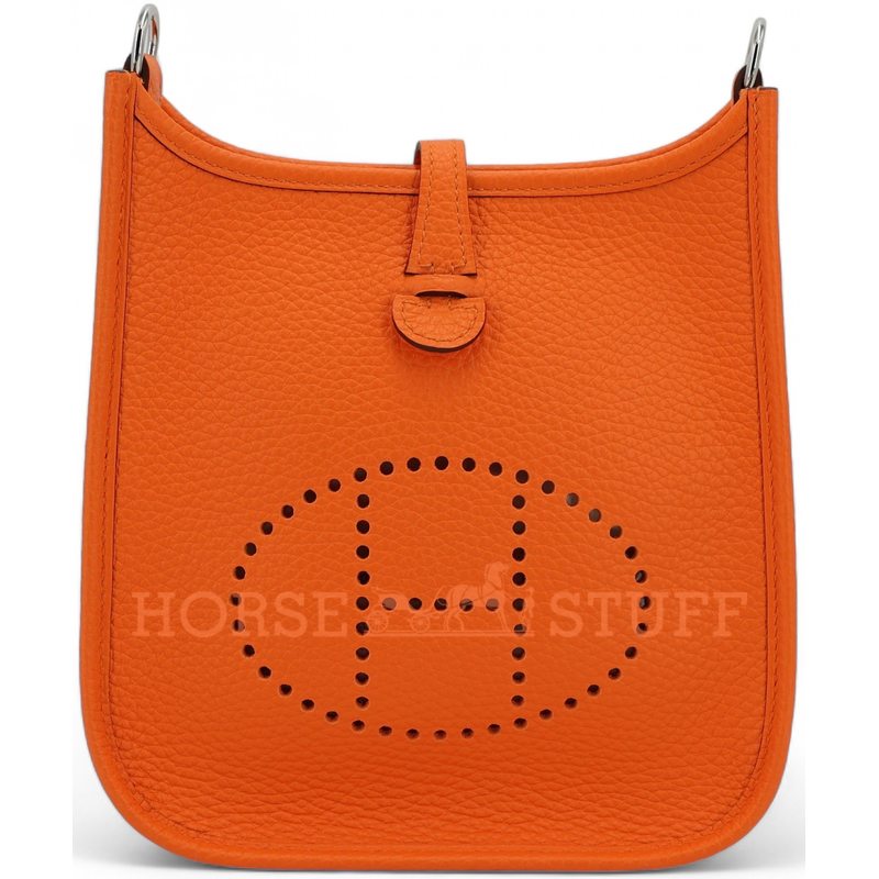 Hermès Evelyne Mini II TPM 16 Feu Clemence PHW