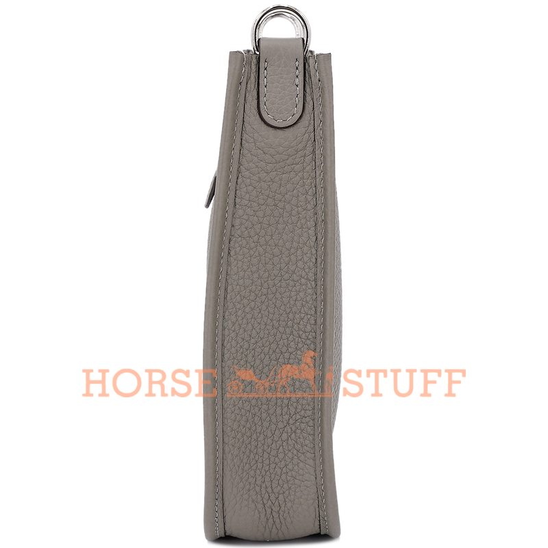 Hermès Evelyne Mini II TPM 16 Gris Meyer Clemence PHW