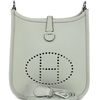 Hermès Evelyne Mini II TPM 16 Gris Neve Clemence PHW