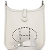 Hermès Evelyne Mini II TPM 16 Gris Pale Clemence PHW