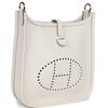 Hermès Evelyne Mini II TPM 16 Gris Pale Clemence PHW