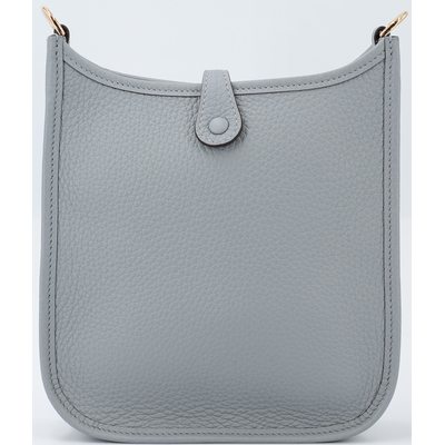 Hermès Evelyne Mini II TPM 16 Gris Pantine Clemence GHW