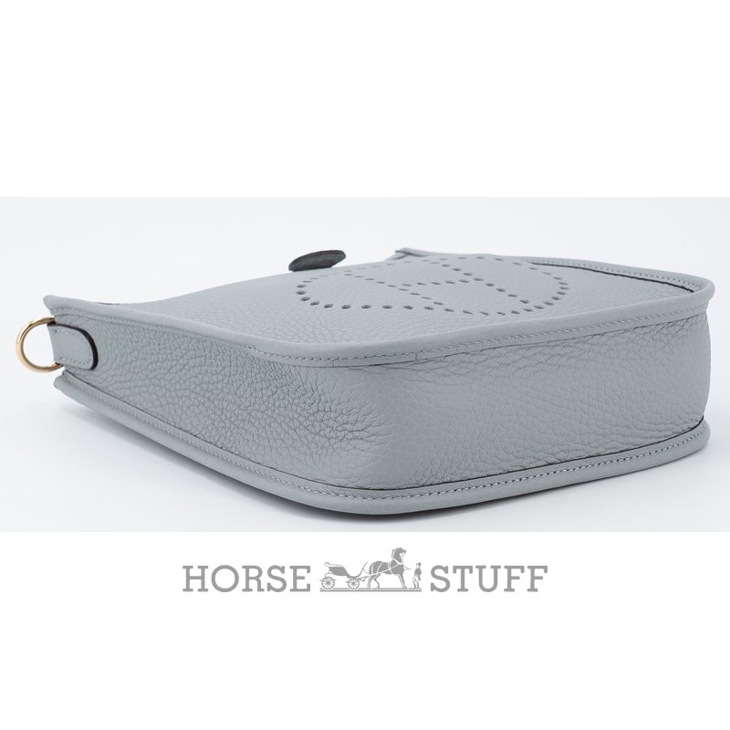 Hermès Evelyne Mini II TPM 16 Gris Pantine Clemence GHW