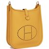 Hermès Evelyne Mini II TPM 16 Jaune Ambre Clemence GHW