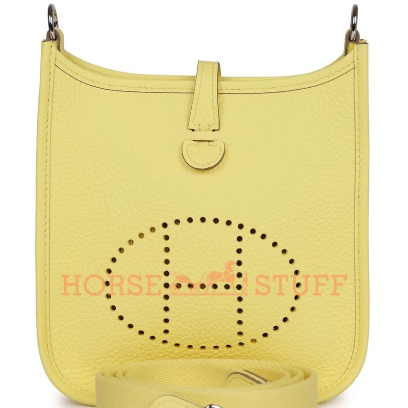 Hermès Evelyne Mini II TPM 16 Limoncello Clemence PHW