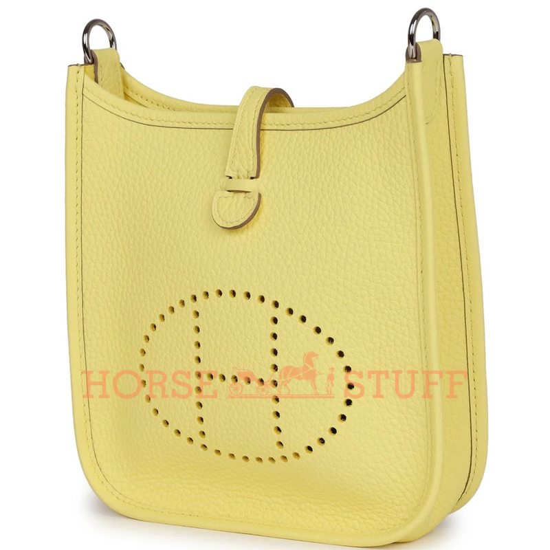 Hermès Evelyne Mini II TPM 16 Limoncello Clemence PHW