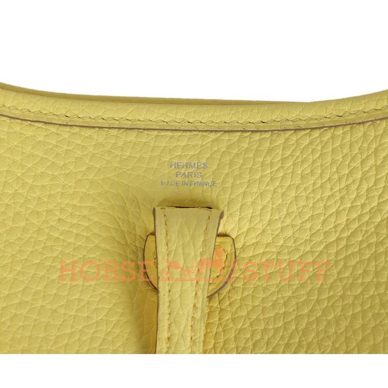 Hermès Evelyne Mini II TPM 16 Limoncello Clemence PHW