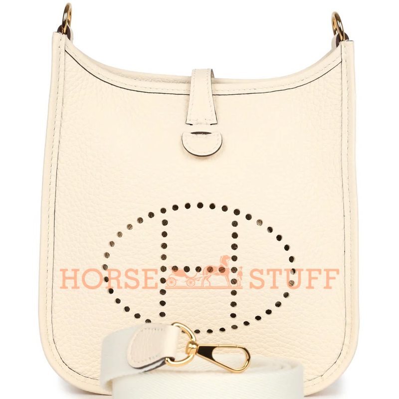 Hermès Evelyne Mini II TPM 16 Nata Clemence GHW